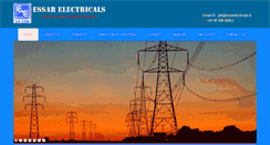 Desktop Screenshot of essarelectricals.in